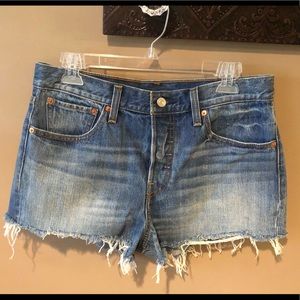 Free people + Levi shorts! Worn once.